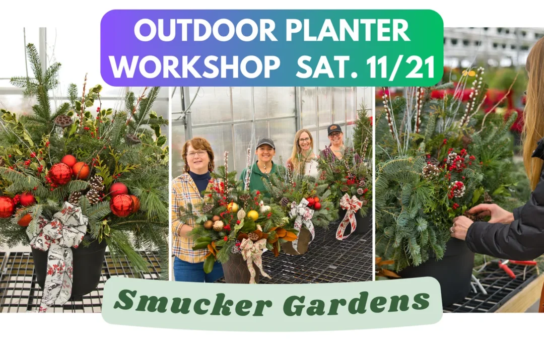 Outdoor Planter Workshop @ Smucker Gardens