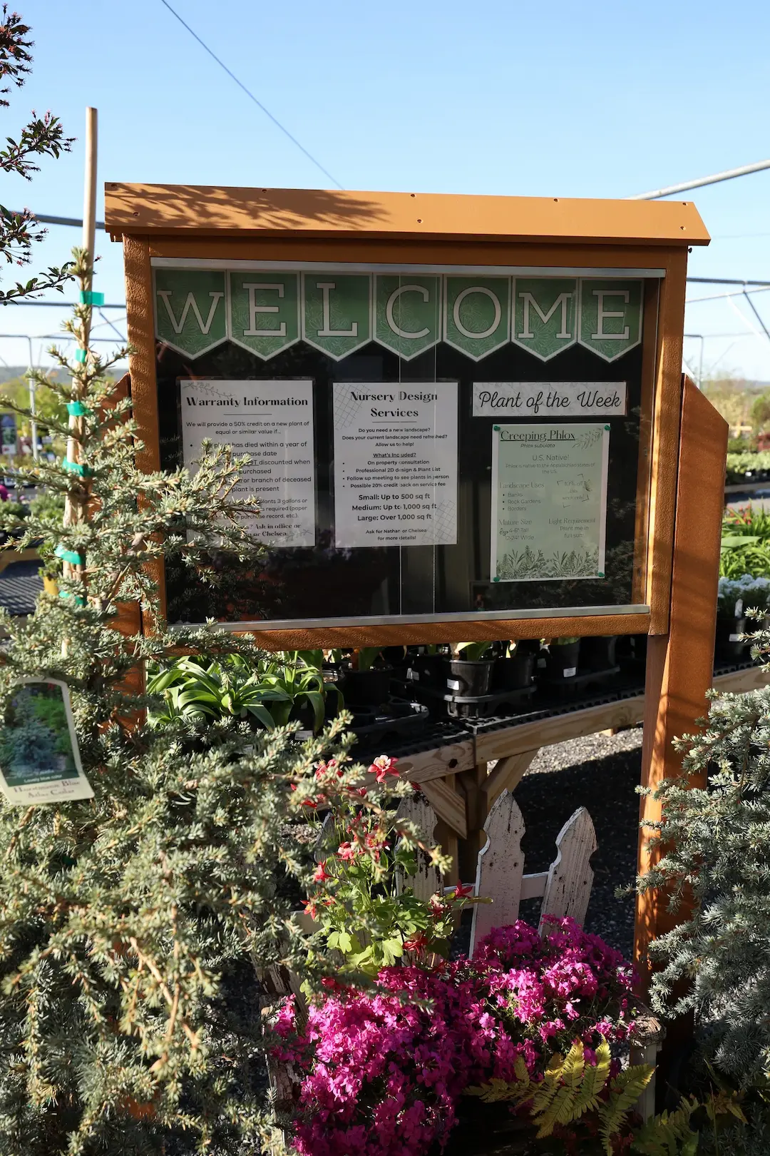 smucker-nursery-info-board