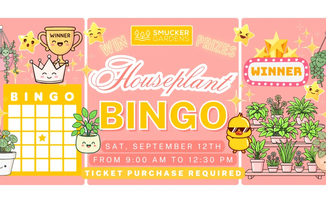 🪴 🗳️ HOUSEPLANT BINGO 2026 🎟️✨